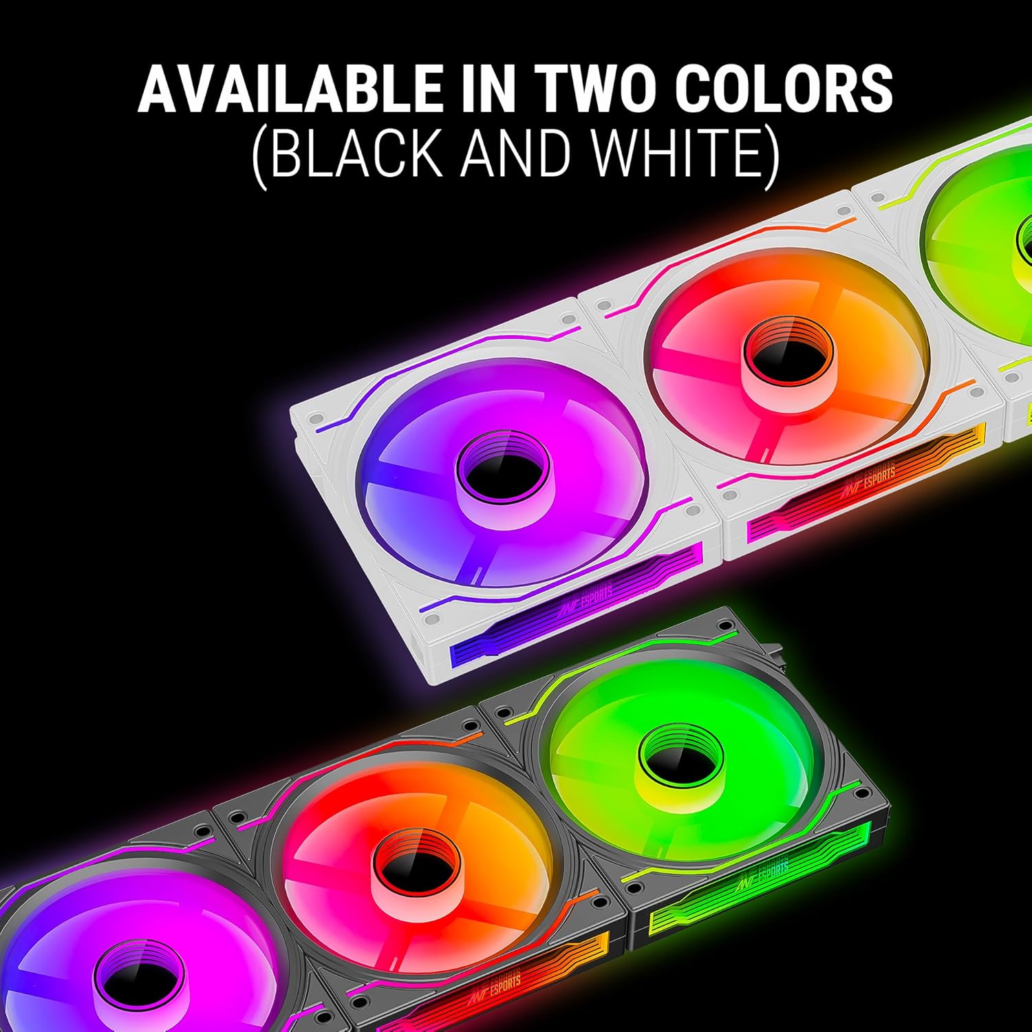 Ant Esports Crystaflow 3 in 1 120 ARGB Case Fan Kit